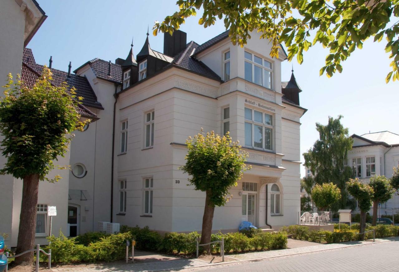 Ahlbeck, Schloss Hohenzollern Fewo Schlosszimmerchen Heringsdorf  Kültér fotó